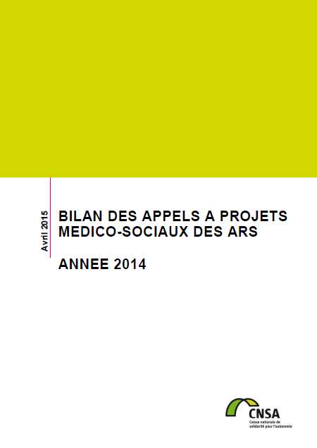 Bilan des appels a projet 2014
