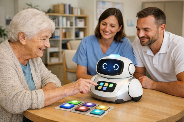 Robot social et personne âgée